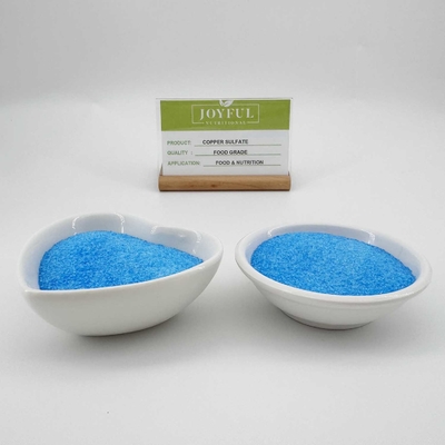 شراء FDA الغذاء كبريتات النحاس البنتاهيدرات الجسيمات الزرقاء Cas 7758 99 8 التصنيع عبر الإنترنت